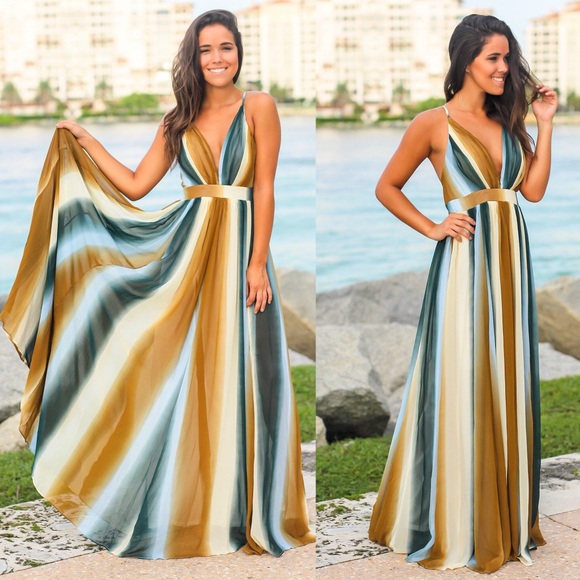 Ciao Couture Dresses & Skirts - Multi color maxi Tulle Dress